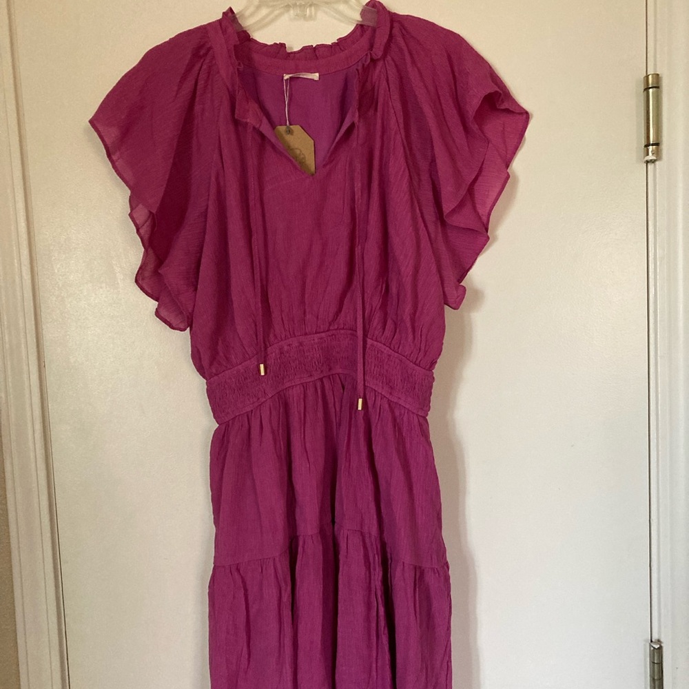 Kori Ruffled Sleeveless Dress